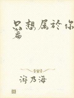 只想属于你番外篇