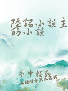 陆铭小说主角名的小说