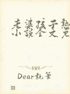 老婆孩子热炕头小说全文免费阅读