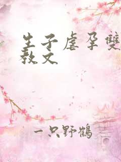 生子虐孕双性调教文
