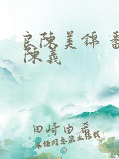 良陈美锦 番外 陈义