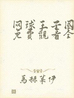 网球王子国语版免费观看全集