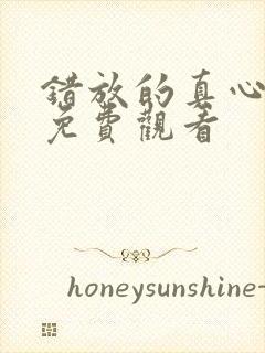 错放的真心短剧免费观看