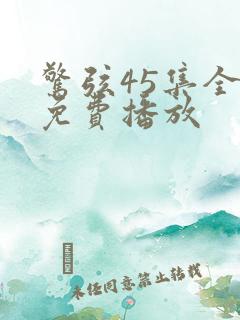 惊弦45集全部免费播放