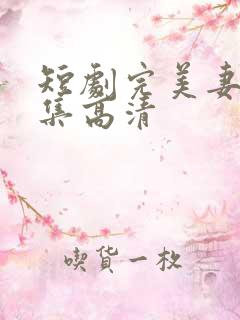 短剧完美妻子全集高清