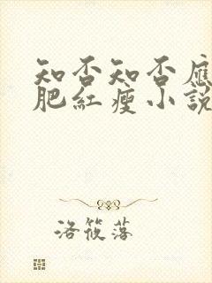 知否知否应是绿肥红瘦小说原著