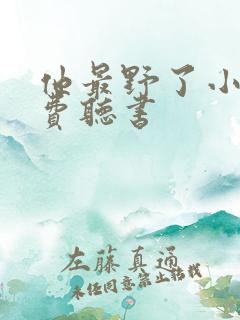 他最野了小说免费听书