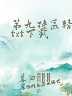 第九特区精校版txt下载