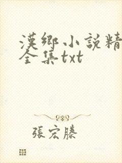 汉乡小说精校版全集txt