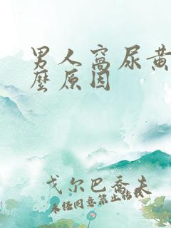 男人窝尿黄是什么原因