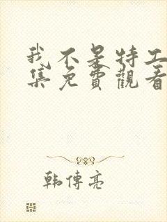 我不是特工42集免费观看