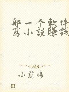 哪一个软件可以写小说赚钱