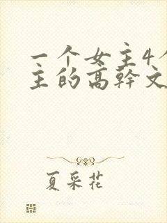 一个女主4个男主的高干文现代