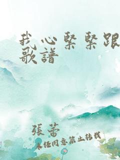 我心紧紧跟随你歌谱