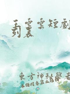 王云云短剧全部列表