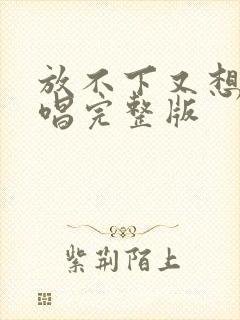 放不下又想他原唱完整版