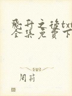 飞升之后txt全集免费下载
