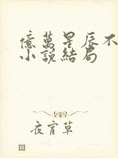 亿万星辰不及你小说结局