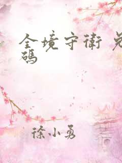 全境守卫 兑换码