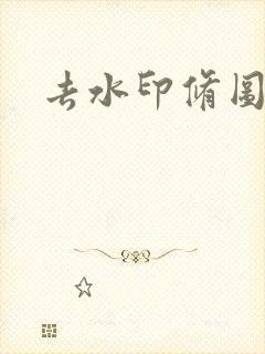 去水印修图软件