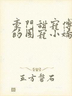 豪门甜宠傅先生的团宠小娇妻