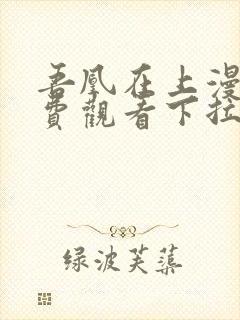 吾凰在上漫画免费观看下拉