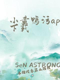 小黄鸭污app下载