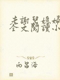 老谢儿媳妇韩雪全文阅读小说