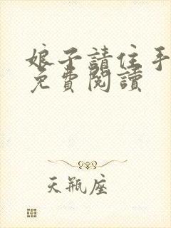 娘子请住手全本免费阅读