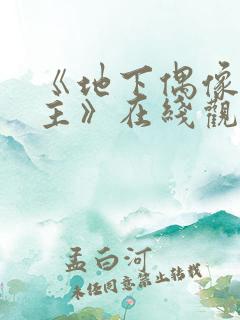 《地下偶像双男主》在线观看