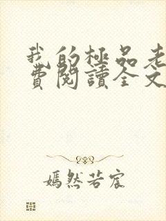 我的极品老婆免费阅读全文