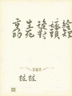 重生后嫁给渣男的死对头短剧