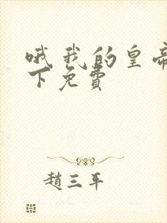 哦 我的皇帝陛下免费