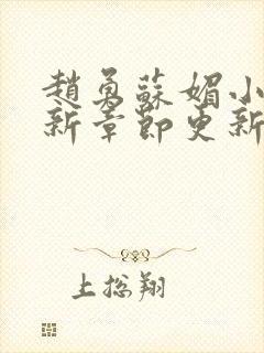 赵勇苏媚小说最新章节更新状态