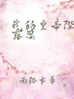 我的皇帝陛下赵露思