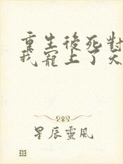 重生后死对头把我宠上了天免费阅读