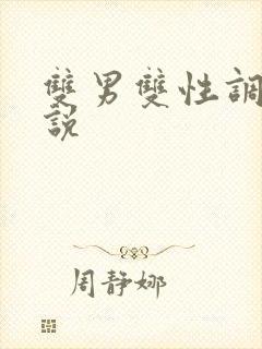 双男双性调教小说