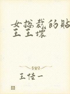 女总裁的贴身兵王王坏