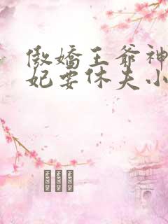 傲娇王爷神医王妃要休夫小说