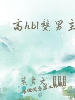 高hbl双男主