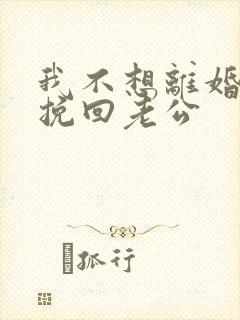 我不想离婚怎么挽回老公