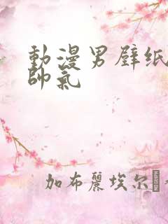 动漫男壁纸高清帅气