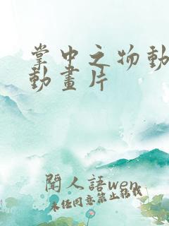 掌中之物动态漫动画片