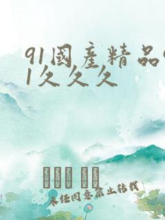 91国产精品91久久久