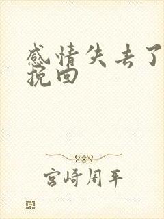 感情失去了如何挽回