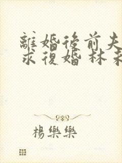 离婚后前夫哭着求复婚 林未央