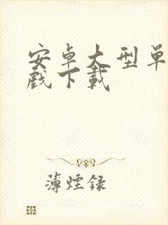 安卓大型单机游戏下载