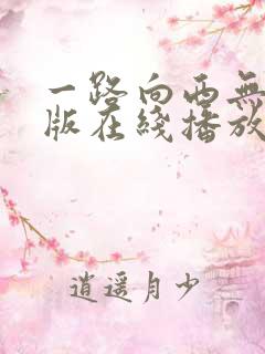 一路向西无删减版在线播放