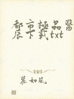 都市极品医神叶辰下载txt