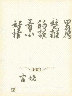 好看的双男主言情小说推荐